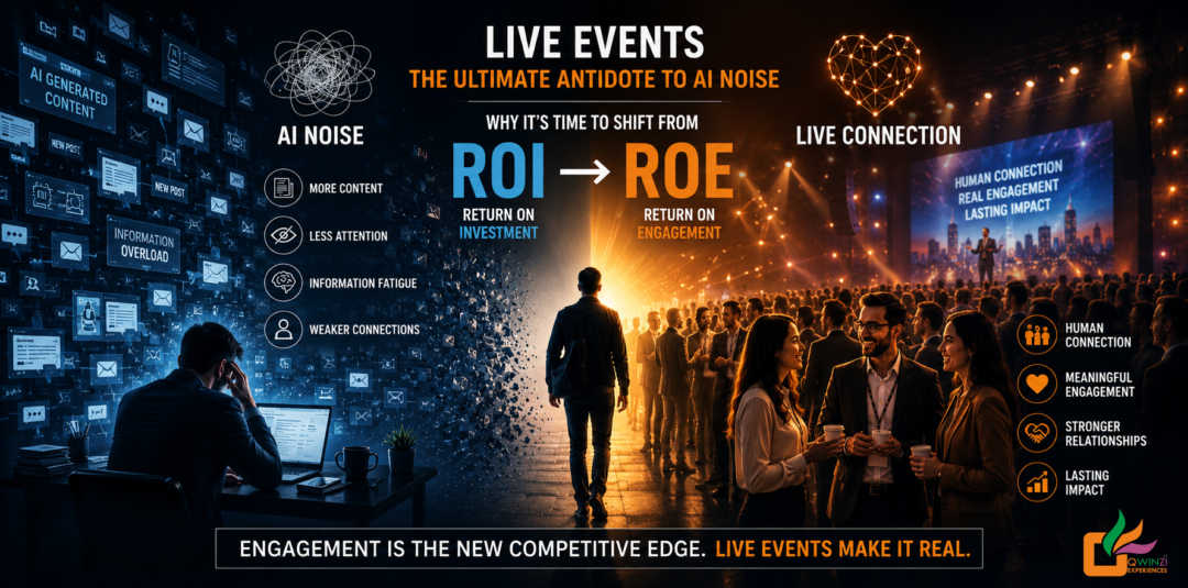 Live Events: The Ultimate Antidote to AI Noise — Why It's Time to Shift from ROI to ROE